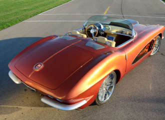 1962 Copper Corvette Frame 6