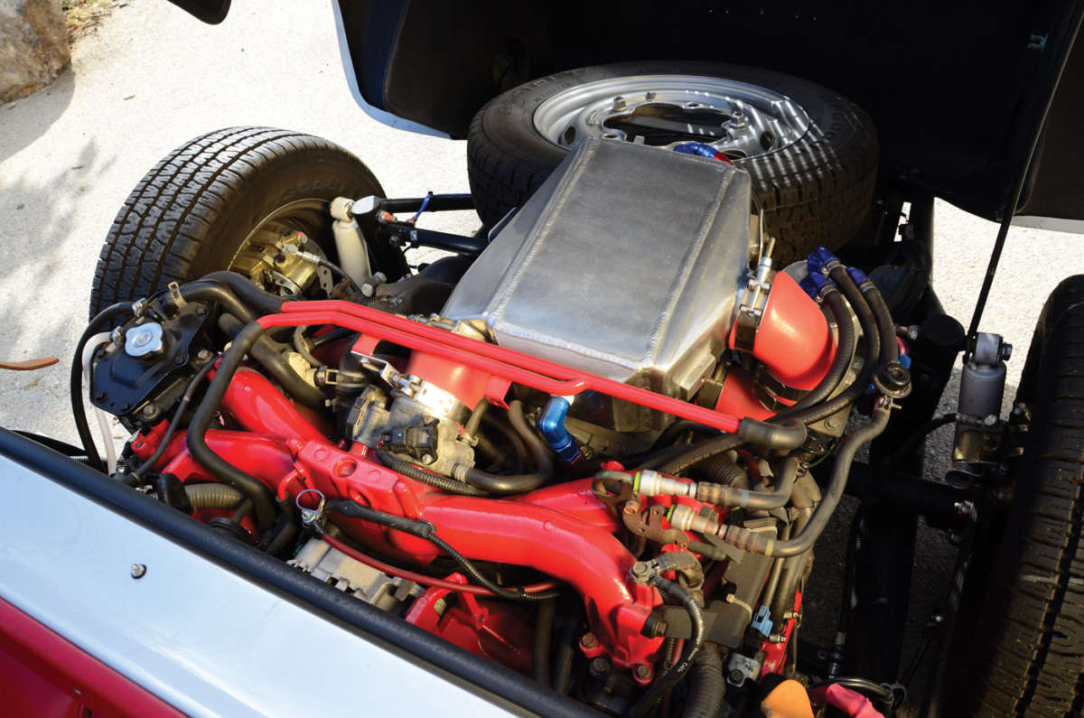 Porsche 550 Spyder Subaru Engine