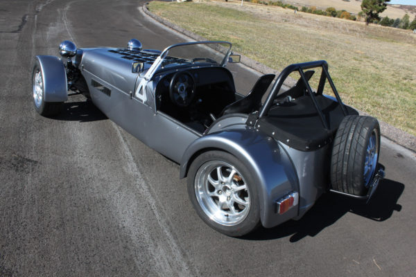 While slightly larger displacements can be fitted, plus other engine makes, this demo car runs an aluminum-block, 2.0-liter four-cylinder Duratec. 
