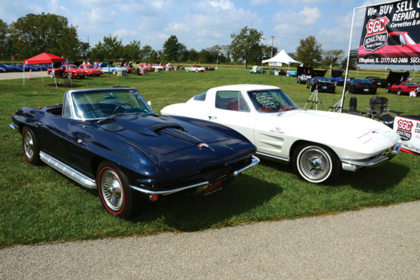 Shopping for a Mid Year? These two ’64 models displayed a big spread in asking prices, from $54K to $80K.