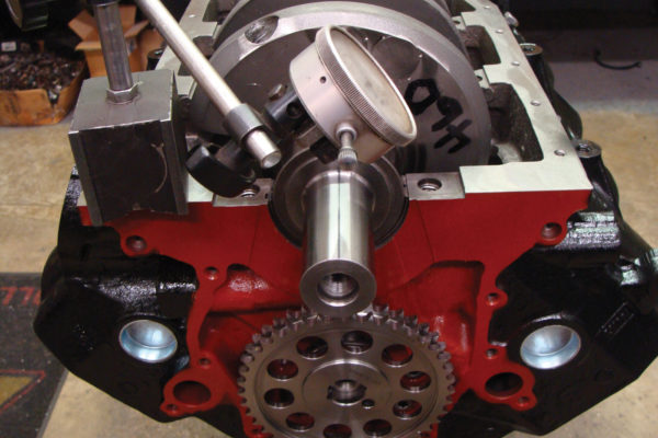 Craft Performance Engines routinely checks endplay on the thrust bearing to ensure that the crank doesn’t get bound up.