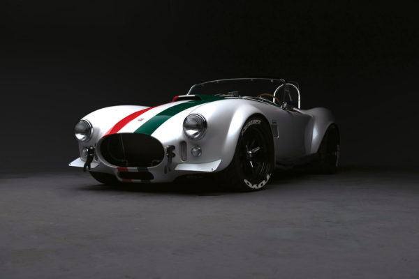 The color scheme was inspired by the Italian national flag, but with Bianco Fuji pearlescent white.
