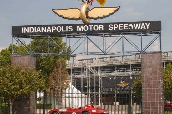 One of their trips included a visit to the famed Indy Brickyard.