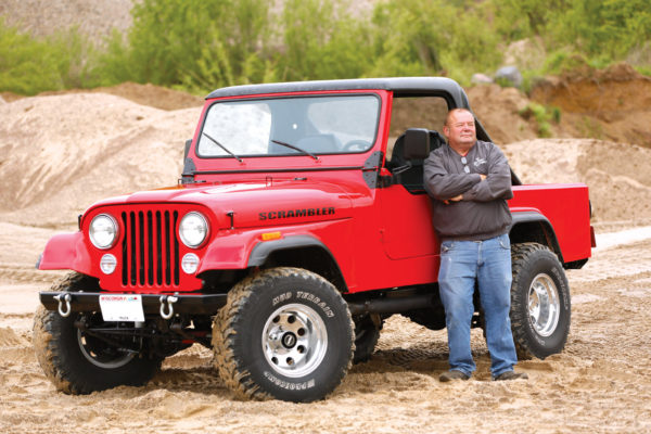 John Van Hoosen has restored a number of Jeeps with fiberglass bodies, so he knows how to get ‘er done.