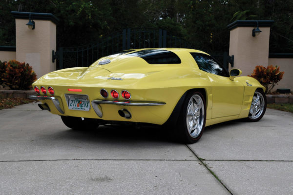 The Karl Kustoms’ Corvette conversion blends the midyear look with the safety features, comfort and technology of a modern C6.