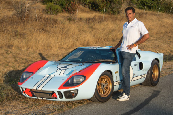 Ted Taormina of Taormina Imports took GT40 roller from Superformance to a higher level in his tribute to Ken Miles.