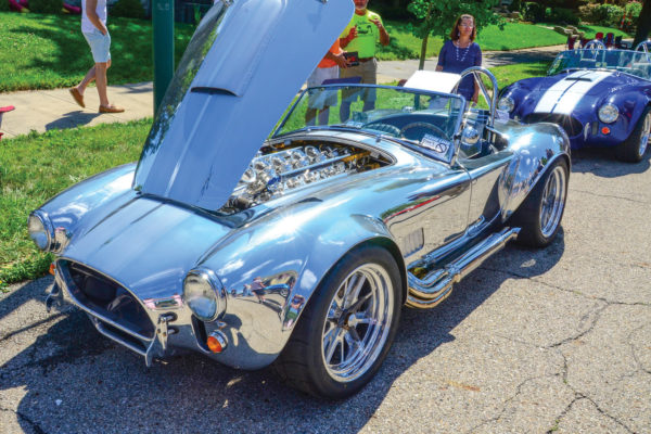 If the show had been handing out trophies, this bare-metal Kirkham owned by Jeff Caron would have been a shoo-in. A crowd favorite, it’s powered by an earthquaking, 1,000 hp V12 from Torque Engineering.