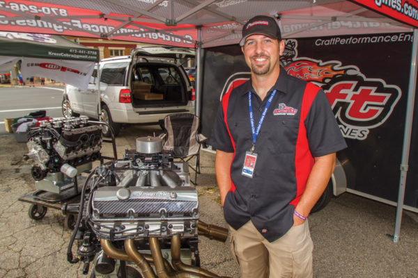 Lance Smith of Craft Performance was all smiles over his new crate engines. We’ll be digging into the details of them in an upcoming issue.