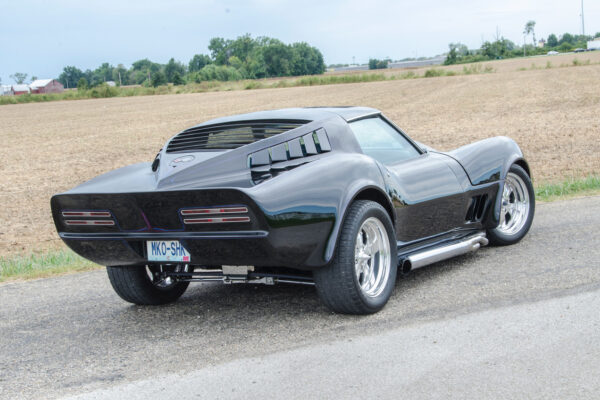 Patterned after the Mako concept, this Bohannon body conversion on a ’74 Corvette is owned by Dan Spindler, who has won several trophies with the car.