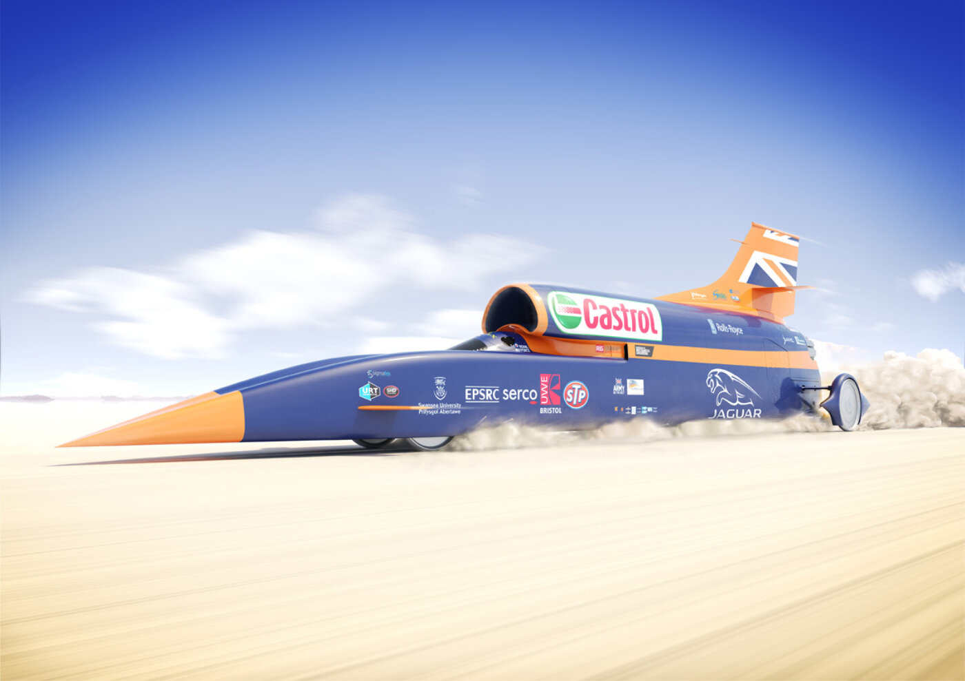 						Bloodhound Supersonic Project Car 1
			